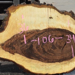 Goby Walnut Products Bastogne Walnut Slab 042720-26 Green Slabs