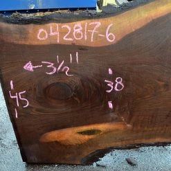 Goby Walnut Products Green Slabs Oregon Black Walnut Slab 042817-06