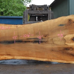 Goby Walnut Products Oregon White Oak Slab 050521-07 Green Slabs