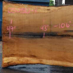 Goby Walnut Products Oregon White Oak Slab 050521-07 Green Slabs
