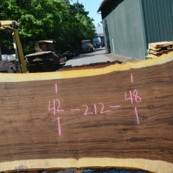 Goby Walnut Products Green Slabs Oregon Black Walnut Slab 050820-03