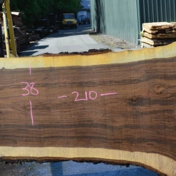 Goby Walnut Products Oregon Black Walnut Slab 050820-04