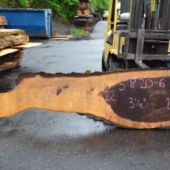 Goby Walnut Products Oregon Black Walnut Slab 050820-06 Green Slabs
