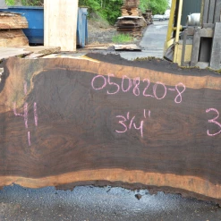 Goby Walnut Products Oregon Black Walnut Slab 050820-08 Green Slabs