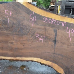 Goby Walnut Products Oregon Black Walnut Slab 050820-10 Green Slabs