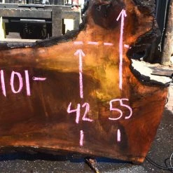 Goby Walnut Oregon Black Walnut Slab 051316-04 Green Slabs