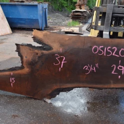 Goby Walnut Products Green Slabs Oregon Black Walnut Slab 051520-01