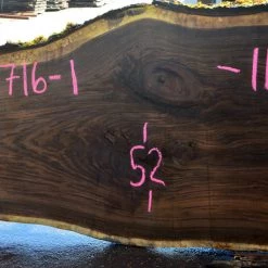 Goby Walnut Green Slabs Oregon Black Walnut Slab 051716-01