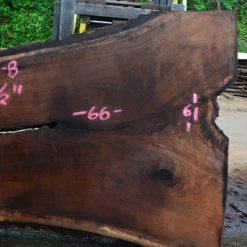 Goby Walnut Oregon Black Walnut Slab 051915-08 Green Slabs