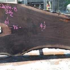 Goby Walnut Bastogne Walnut Slab 052014-08 Green Slabs