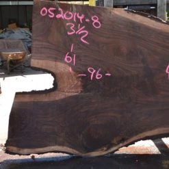 Goby Walnut Bastogne Walnut Slab 052014-08 Green Slabs