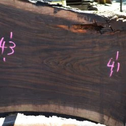 Goby Walnut Bastogne Walnut Slab 052014-08 Green Slabs