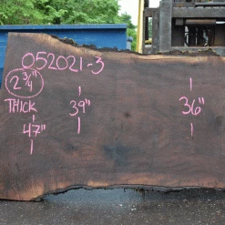 Goby Walnut Products Oregon Black Walnut Slab 052021-03