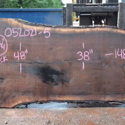 Goby Walnut Products Oregon Black Walnut Slab 052021-05 Green Slabs