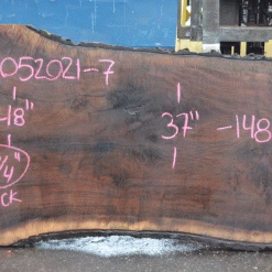 Goby Walnut Products Oregon Black Walnut Slab 052021-07 Green Slabs