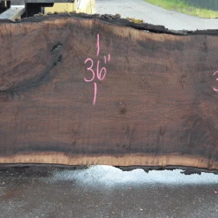 Goby Walnut Products Oregon Black Walnut Slab 052021-07 Green Slabs