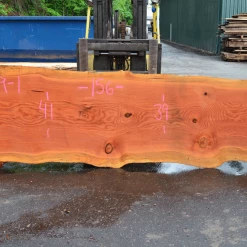 Goby Walnut Products 052119-01 Oregon Fir Slab Green Slabs