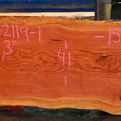 Goby Walnut Products 052119-01 Oregon Fir Slab Green Slabs