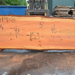 Goby Walnut Products Green Slabs 052119-08 Oregon Fir Slab