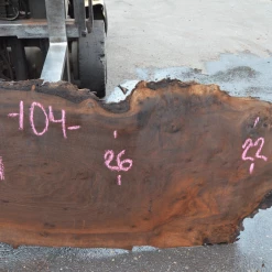 Goby Walnut Products Oregon Black Walnut Slab 052220-03 Green Slabs