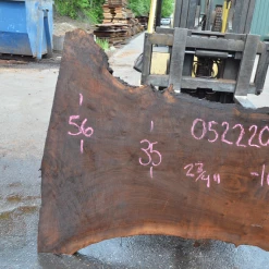 Goby Walnut Products Oregon Black Walnut Slab 052220-04