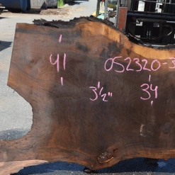 Goby Walnut Products Green Slabs Oregon Black Walnut Slab 052320-03
