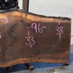 Goby Walnut Products Green Slabs Oregon Black Walnut Slab 052320-03