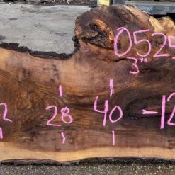 Goby Walnut Bastogne Walnut Slab 052516-01