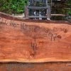 Goby Walnut Oregon Redwood Slab 052616-10