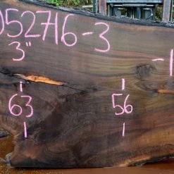 Goby Walnut Green Slabs Oregon Black Walnut Slab 052716-03