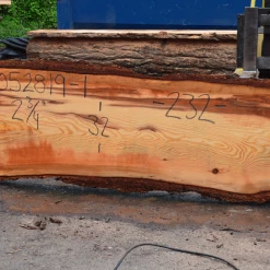 Goby Walnut Products 052819-01 Oregon Fir Slab Green Slabs