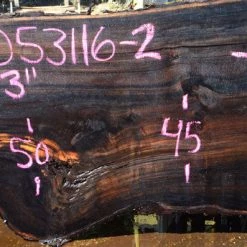 Goby Walnut Oregon Black Walnut Slab 053116-02 Green Slabs