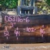 Goby Walnut Oregon Black Walnut Slab 053116-06