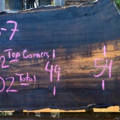 Goby Walnut Oregon Black Walnut Slab 053116-07 Green Slabs