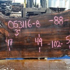 Goby Walnut Oregon Black Walnut Slab 053116-08