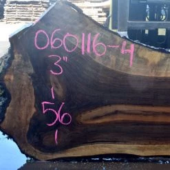 Goby Walnut Oregon Black Walnut Slab 060116-04