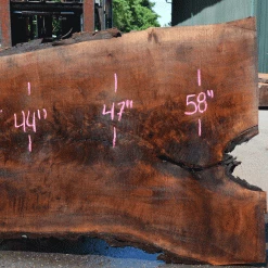 Goby Walnut Products Oregon Black Walnut Slab 060121-02