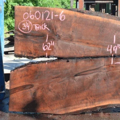 Goby Walnut Products Oregon Black Walnut Slab 060121-06