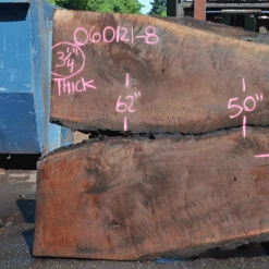 Goby Walnut Products Oregon Black Walnut Slab 060121-08 Green Slabs