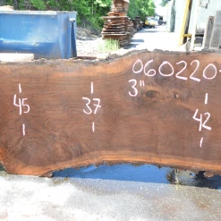 Goby Walnut Products Green Slabs Oregon Black Walnut Slab 060220-03