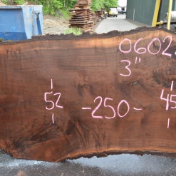Goby Walnut Products Green Slabs Oregon Black Walnut Slab 060220-06