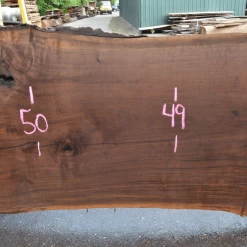 Goby Walnut Products Green Slabs Oregon Black Walnut Slab 060220-06