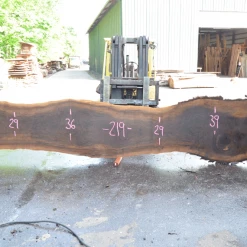 Goby Walnut Products Oregon Black Walnut Slab 060220-07 Green Slabs