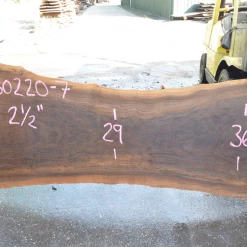 Goby Walnut Products Oregon Black Walnut Slab 060220-07 Green Slabs