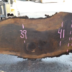 Goby Walnut Products Oregon Black Walnut Slab 060220-07 Green Slabs