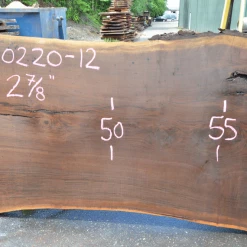 Goby Walnut Products Green Slabs Oregon Black Walnut Slab 060220-12
