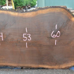 Goby Walnut Products Green Slabs Oregon Black Walnut Slab 060220-12
