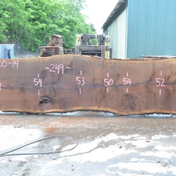 Goby Walnut Products Oregon Black Walnut Slab 060220-14