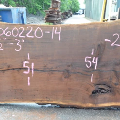 Goby Walnut Products Oregon Black Walnut Slab 060220-14
