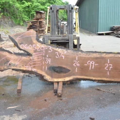 Goby Walnut Products Oregon Black Walnut Slab 060520-03